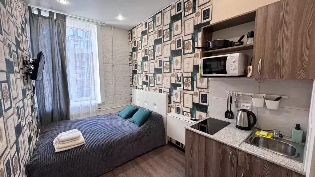 Студия Санкт-Петербург ул. Марата, 77 (18.0 м) - Фото 0