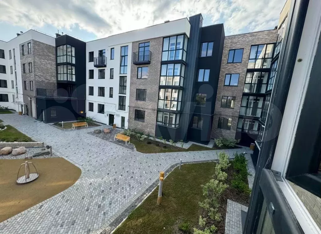 1-к. квартира, 45,4 м, 1/4 эт. - Фото 1
