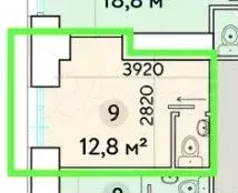 Продажа псн-торговое помещение 12,8м2 м.Университет ЮЗАО - Фото 1