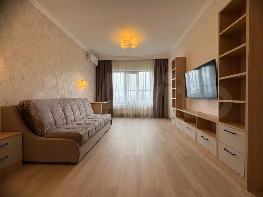 1-к. квартира, 44,7 м, 16/17 эт. - Фото 1