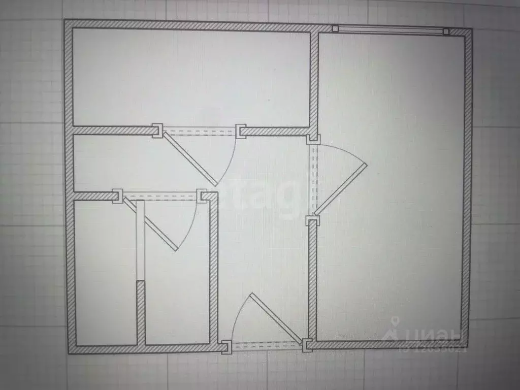 Комната Костромская область, Буй ул. Октябрьской Революции, 29 (19.0 ... - Фото 2