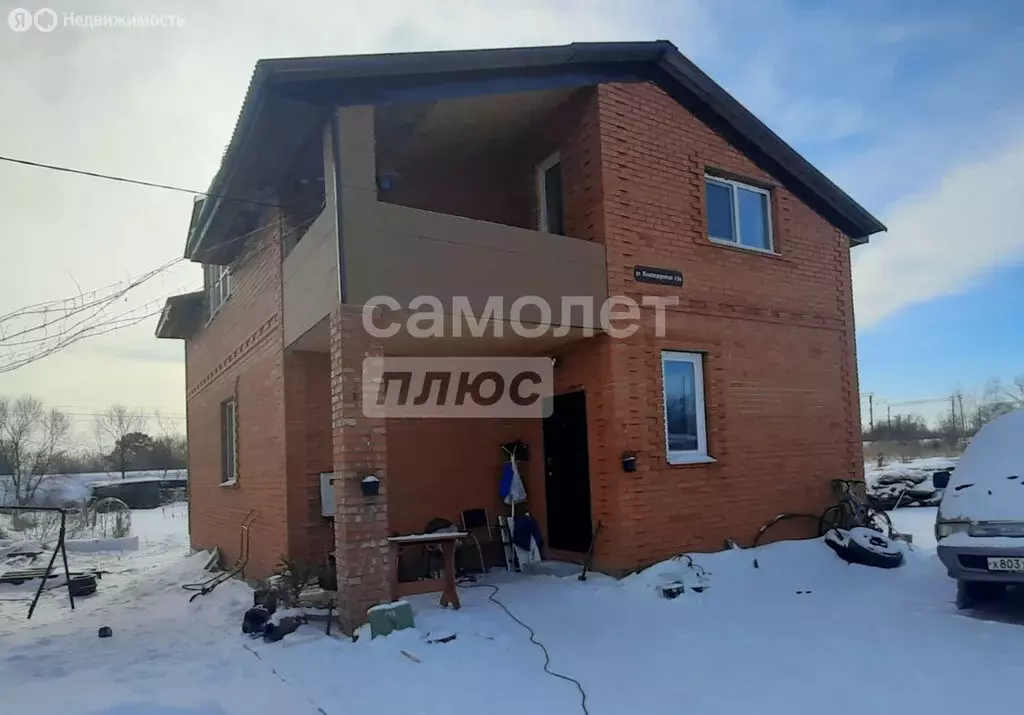 Дом в посёлок Приамурский, Железнодорожная улица, 15А (154 м) - Фото 1