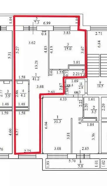 Свободной планировки кв. Смоленская область, Вязьма Красноармейское ... - Фото 1