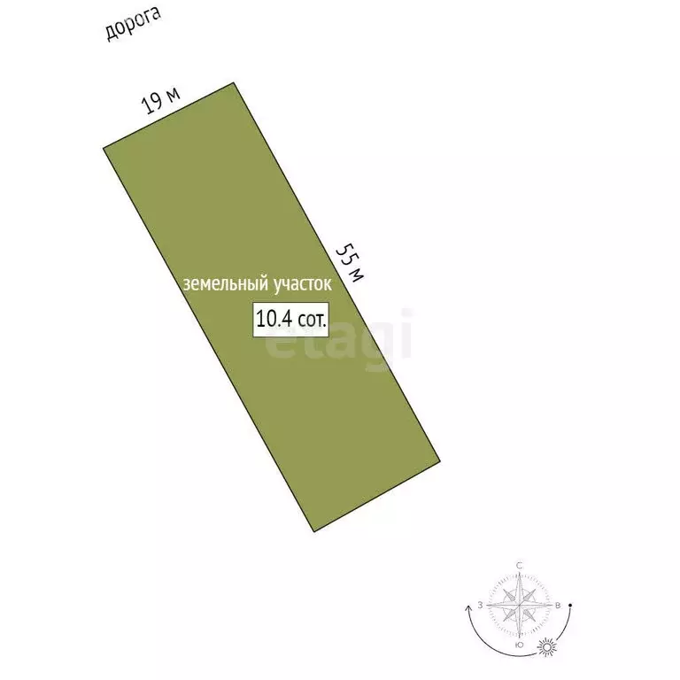 Участок в Изюмовка, Речная улица, 16 (10.45 м) - Фото 1