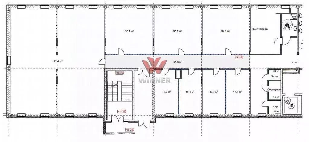 Офис в Нижегородская область, Нижний Новгород Мещерское Озеро ... - Фото 2