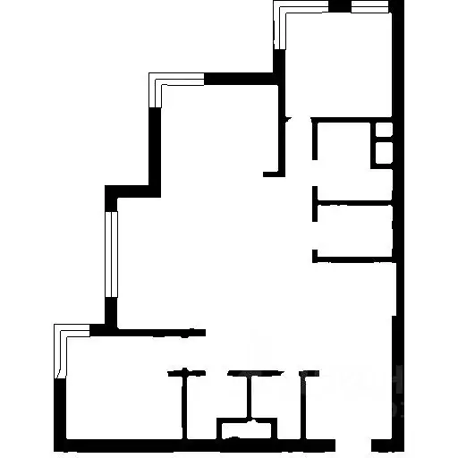 3-к кв. Москва Авиационная ул., 79К1 (126.5 м) - Фото 2