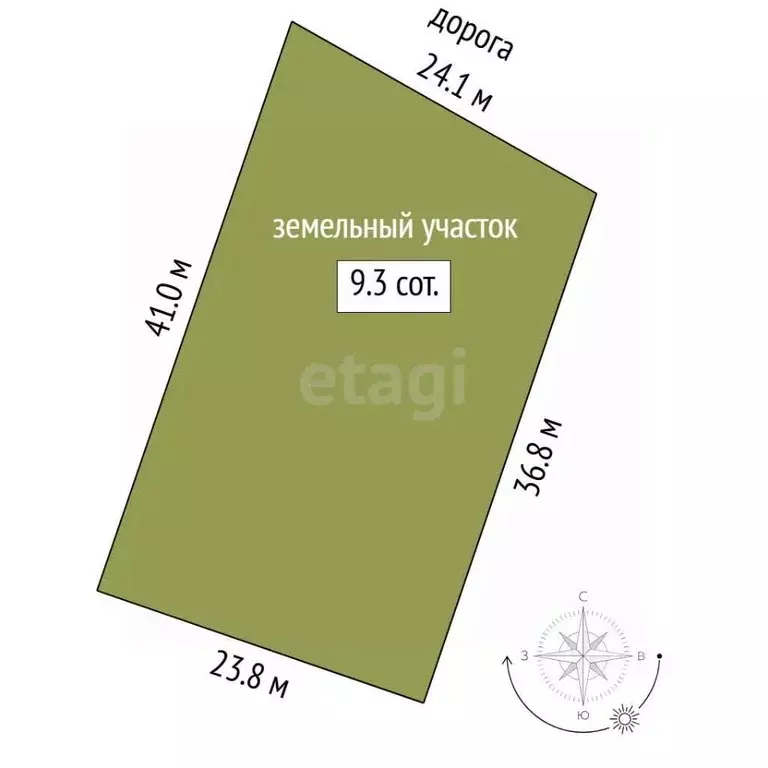 Участок в Тюменская область, Тюмень СОСН Приозерное тер., ул. ... - Фото 2