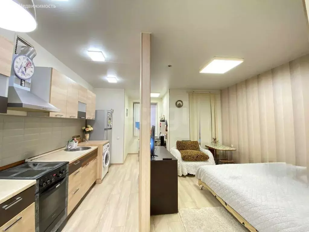 Квартира-студия: Белгород, Семейная улица, 13 (30.6 м) - Фото 2