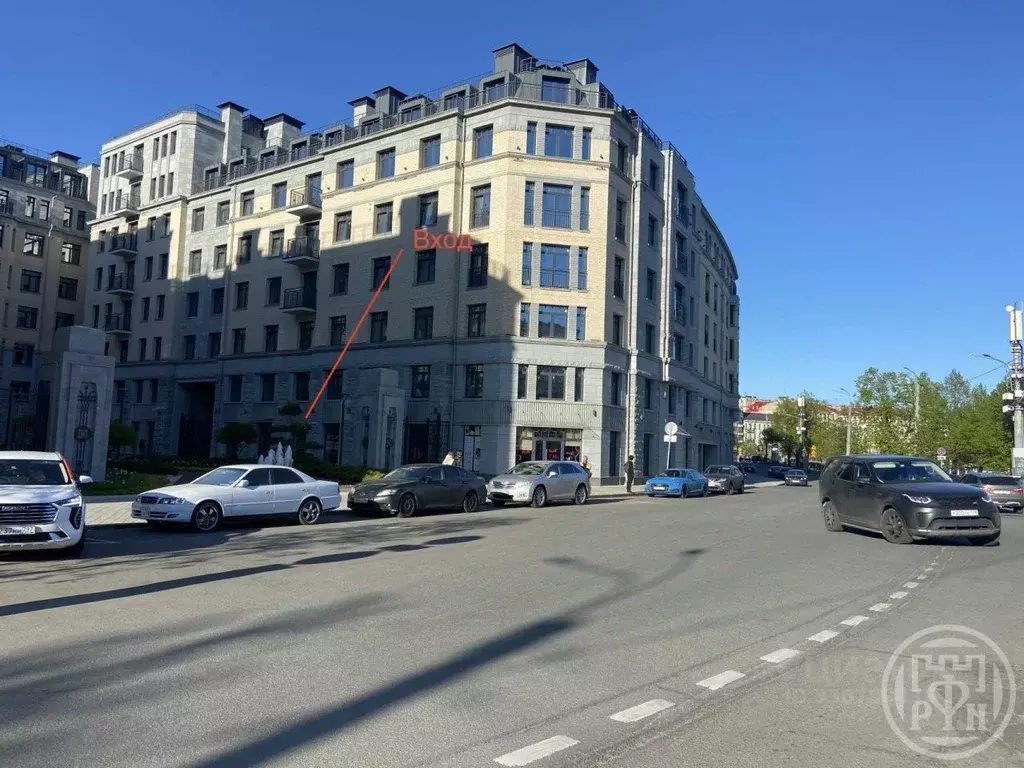 Помещение свободного назначения в Санкт-Петербург наб. Реки Карповки, ... - Фото 2