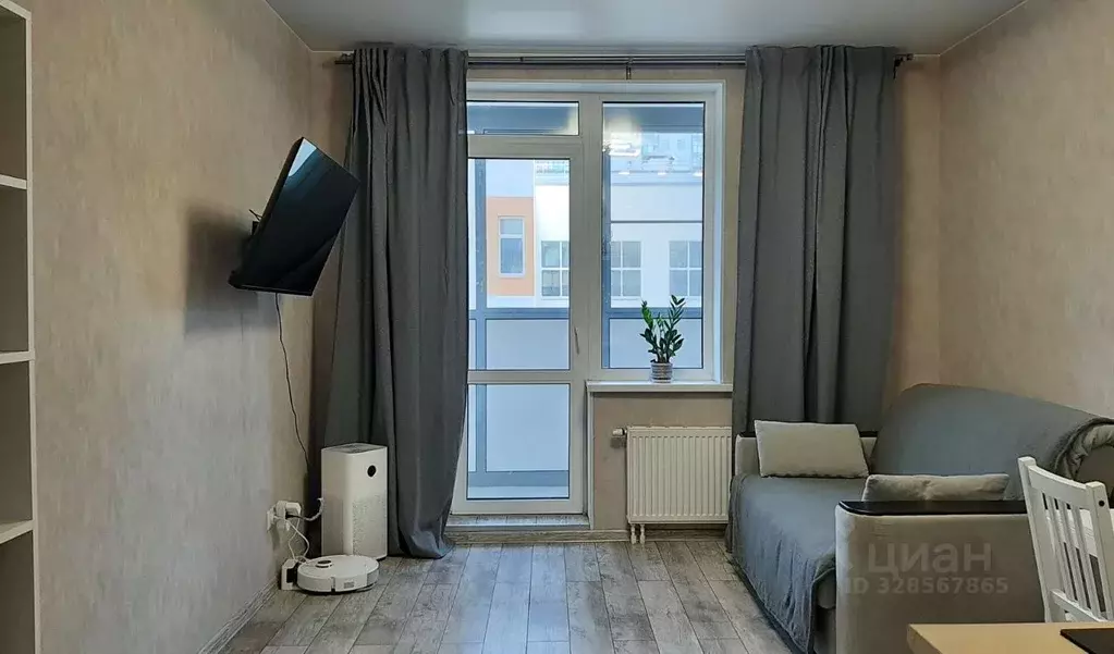 Студия Ленинградская область, Мурино Всеволожский район, бул. ... - Фото 1