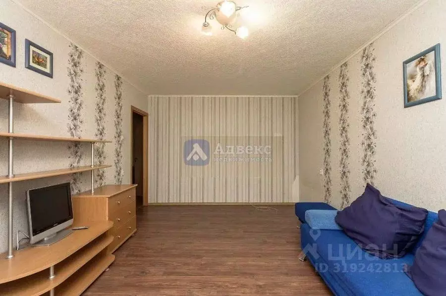1-к кв. Тюменская область, Тюмень ул. Чернышевского, 2ак1 (43.8 м) - Фото 1