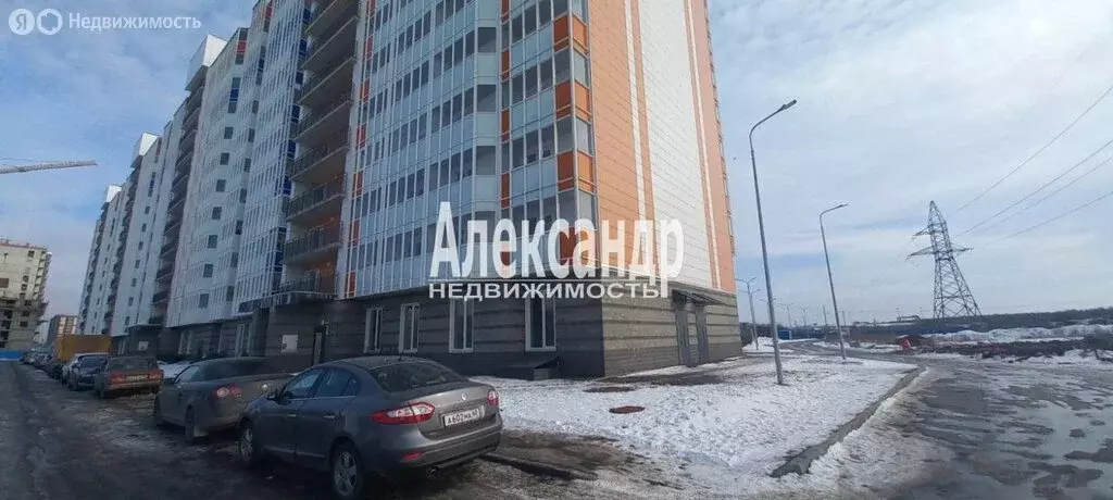 Квартира-студия: городской посёлок Янино-1, Заводская улица, 18к2 (23 ... - Фото 1