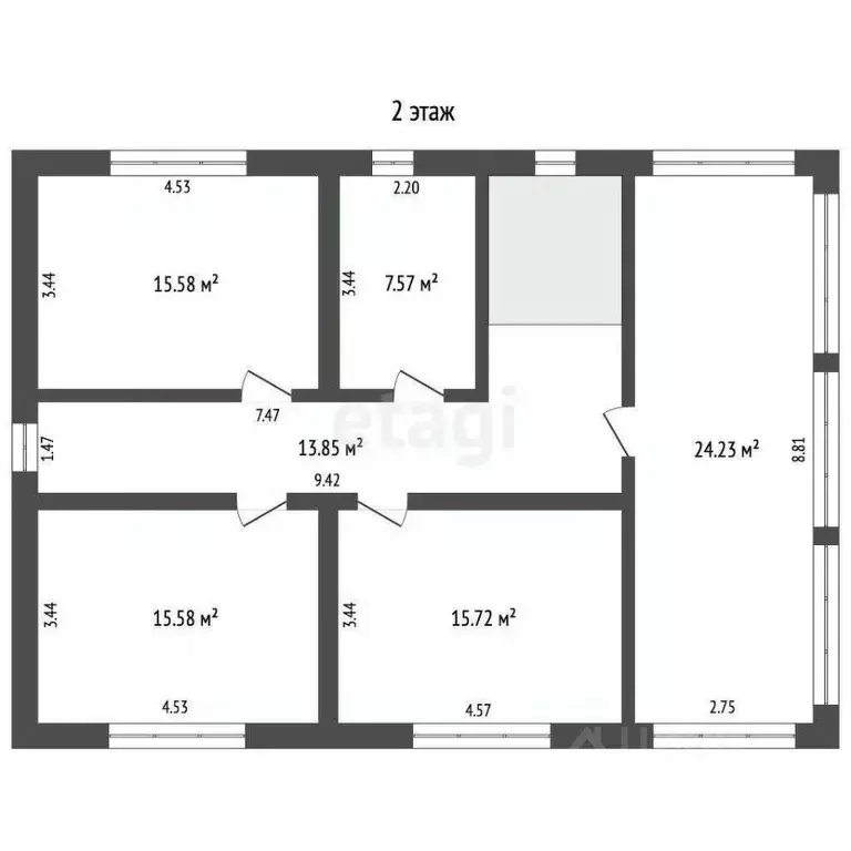 Дом в Омская область, с. Азово ул. Единства, 25 (264 м) - Фото 1