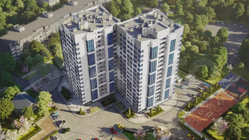 Квартира-студия, 34,8 м, 2/16 эт. - Фото 0