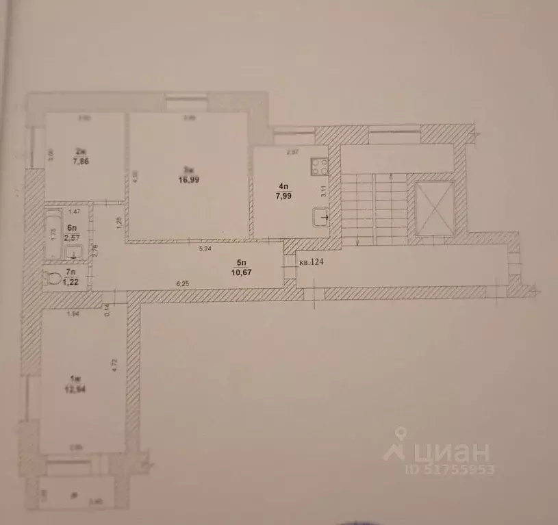 3-к кв. Ульяновская область, Ульяновск ул. Димитрова, 2 (60.2 м) - Фото 1
