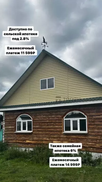 Дом в Челябинская область, Кунашакский муниципальный округ, с. ... - Фото 1