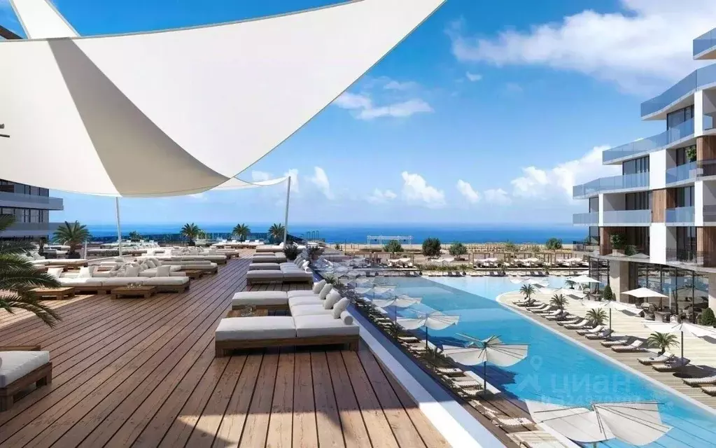 Студия Крым, Сакский район, Лесновское с/пос, с. Прибрежное ул. ... - Фото 1