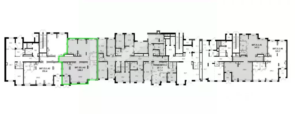 Торговая площадь в Московская область, Ленинский городской округ, пос. ... - Фото 2