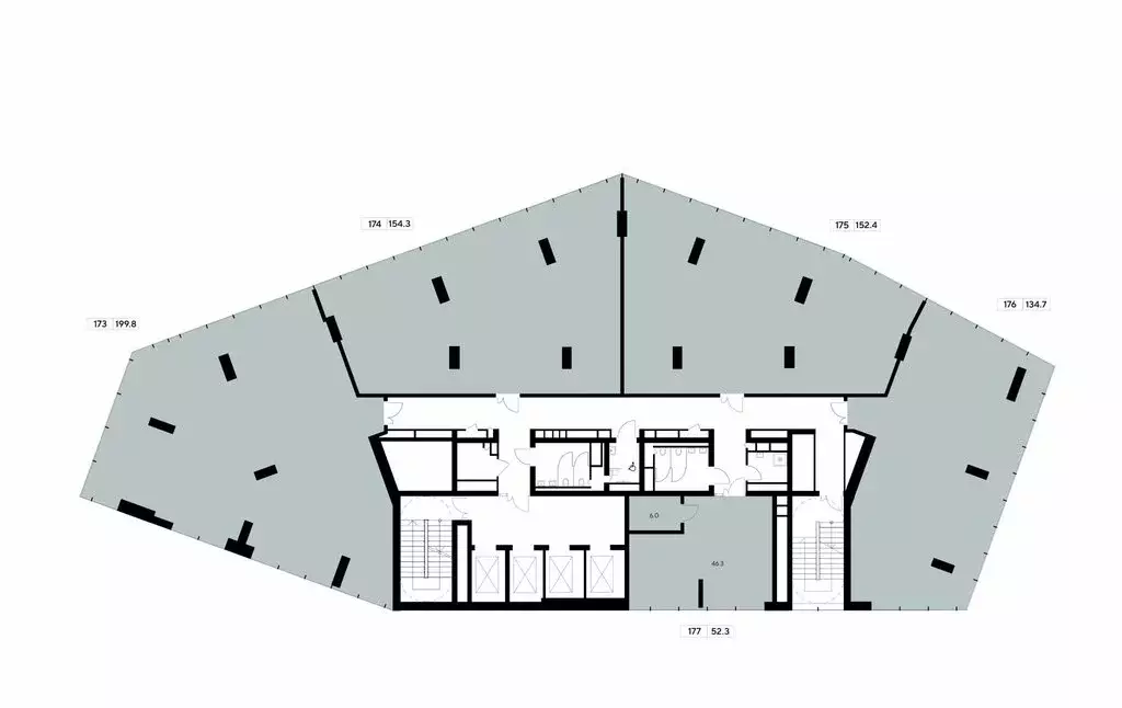 Офис (154.3 м) - Фото 1