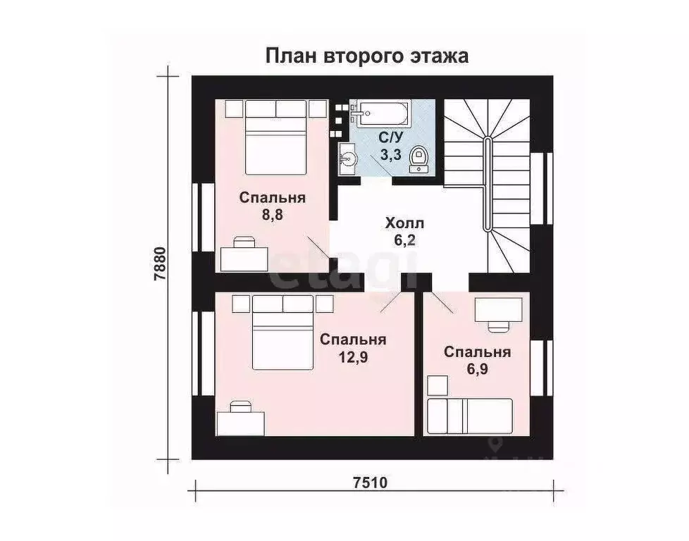 Дом в Удмуртия, Ижевск ул. Седова, 13 (221 м) - Фото 2