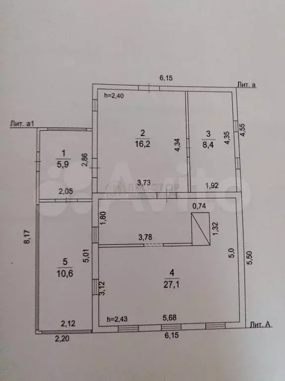 Дом 68,2 м на участке 17 сот. - Фото 0