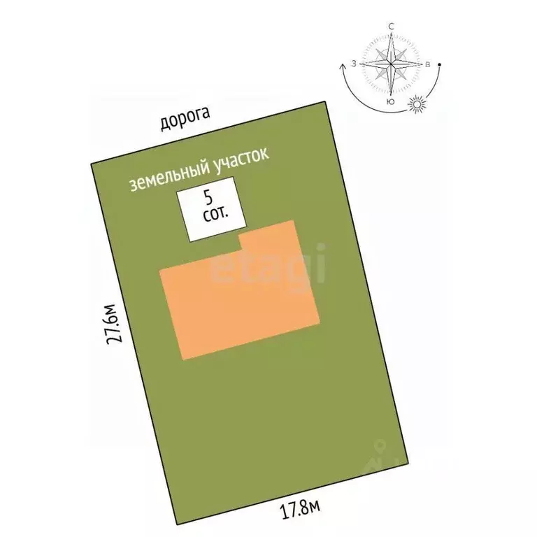 Дом в Ростовская область, Неклиновский район, с. Новобессергеневка ул. ... - Фото 2