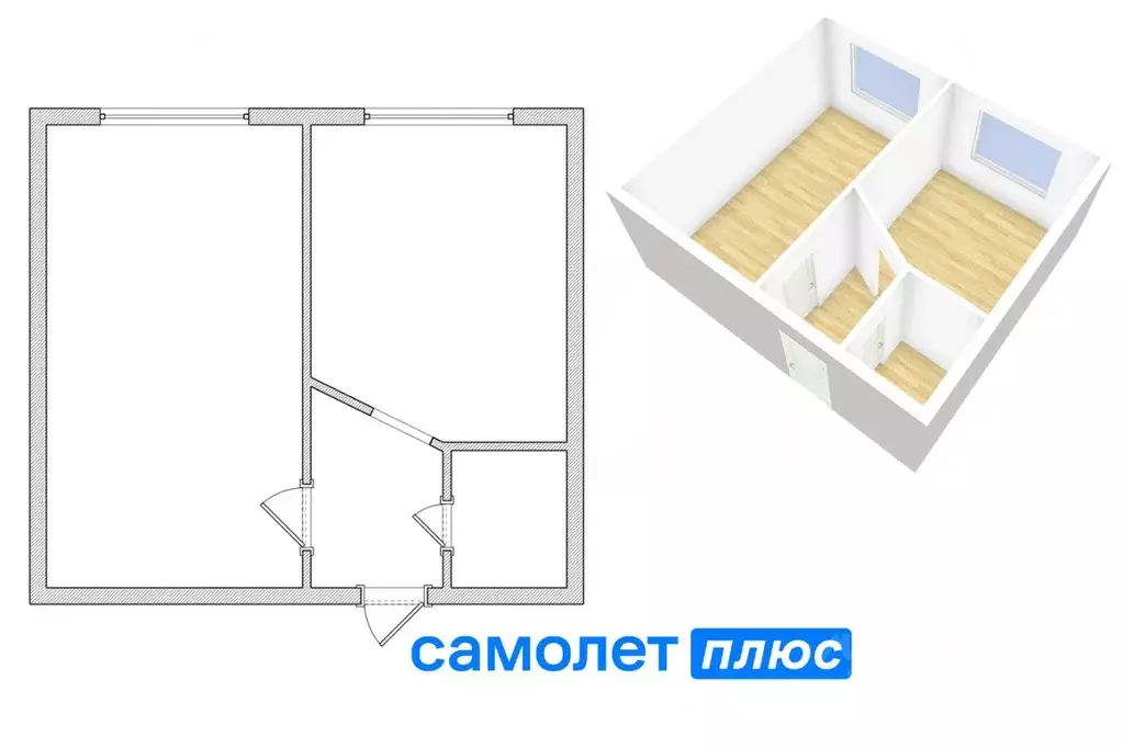 Студия Кемеровская область, Кемерово бул. Строителей, 52 (34.2 м) - Фото 1