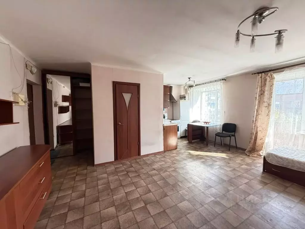 1-к кв. Иркутская область, Иркутск Подаптечная ул., 1 (31.0 м) - Фото 1