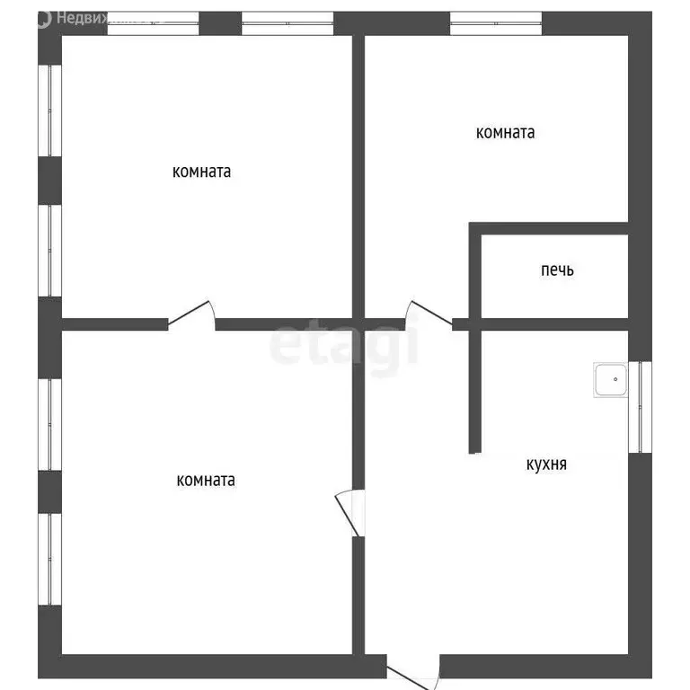 Дом в село Черемыш, улица Кирова (45 м) - Фото 1