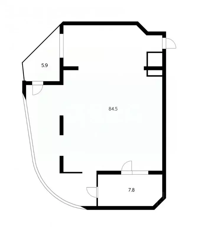 2-к кв. Краснодарский край, Сочи Центральный мкр, ул. Первомайская, 19 ... - Фото 2