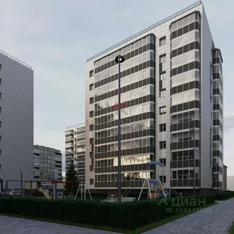 2-к кв. Хакасия, Абакан Трудовая ул., 93 (52.33 м) - Фото 2