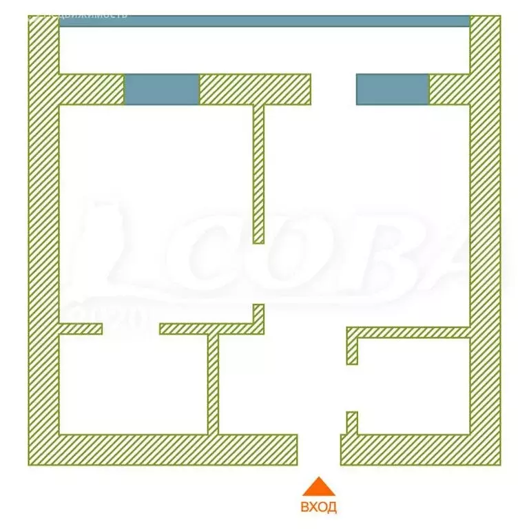 1-комнатная квартира: Тюмень, Интернациональная улица, 199к1 (41.8 м) - Фото 2