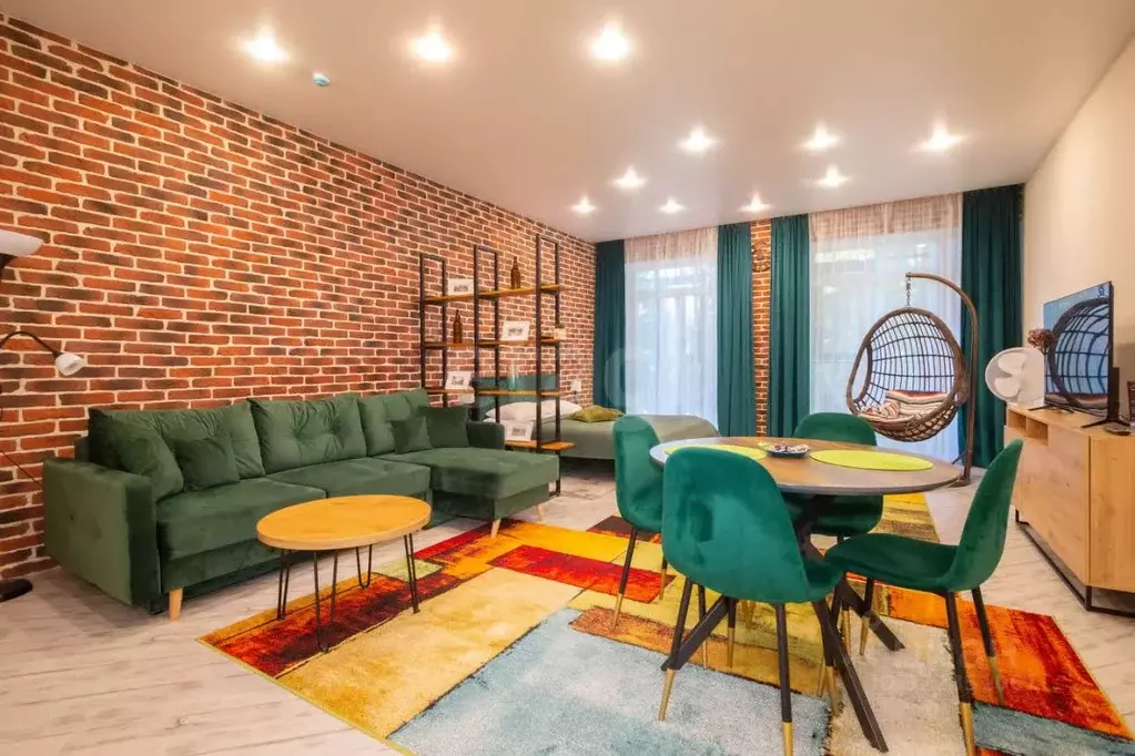 Студия Калининградская область, Светлогорск ул. Ленина, 36 (64.7 м) - Фото 1