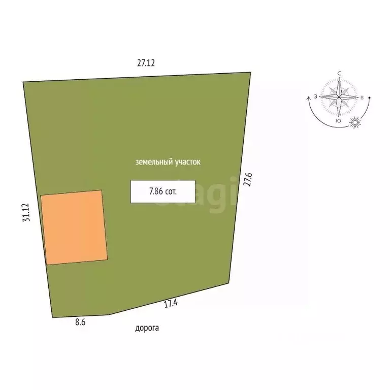 Дом в Кемеровская область, Прокопьевск Азовская ул., 1 (53 м) - Фото 2
