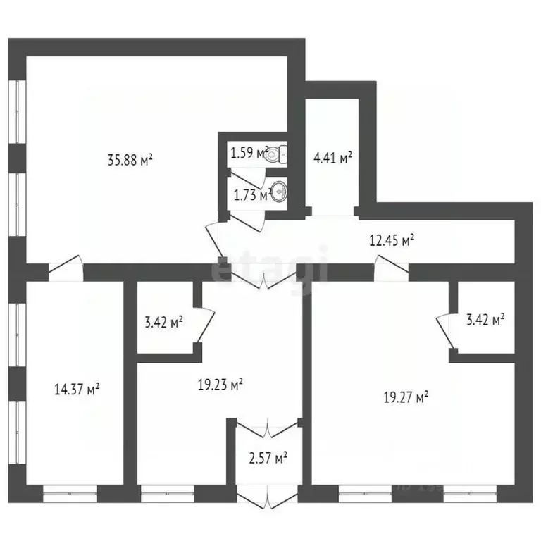 Помещение свободного назначения в Тюменская область, Тюмень Войновка ... - Фото 2