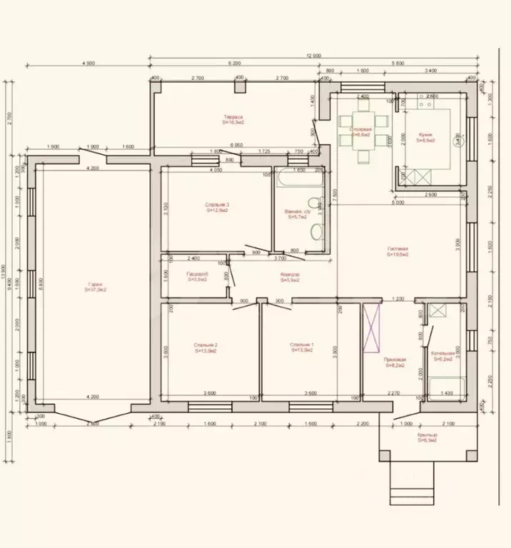 Дом в Белгородская область, Белгородский район, Дубовское с/пос, пос. ... - Фото 2