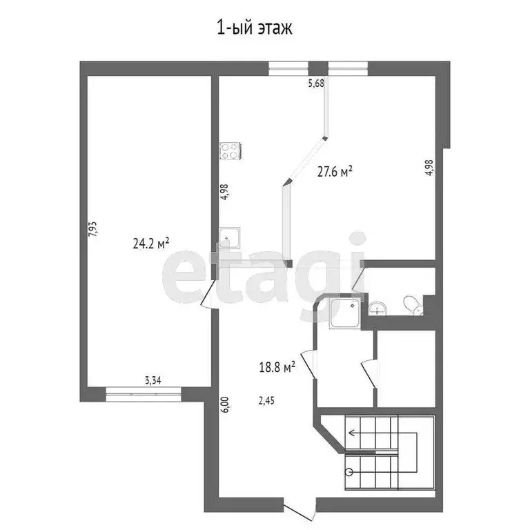 4-комнатная квартира: Тюмень, улица 8 Марта, 2 (166 м) - Фото 1