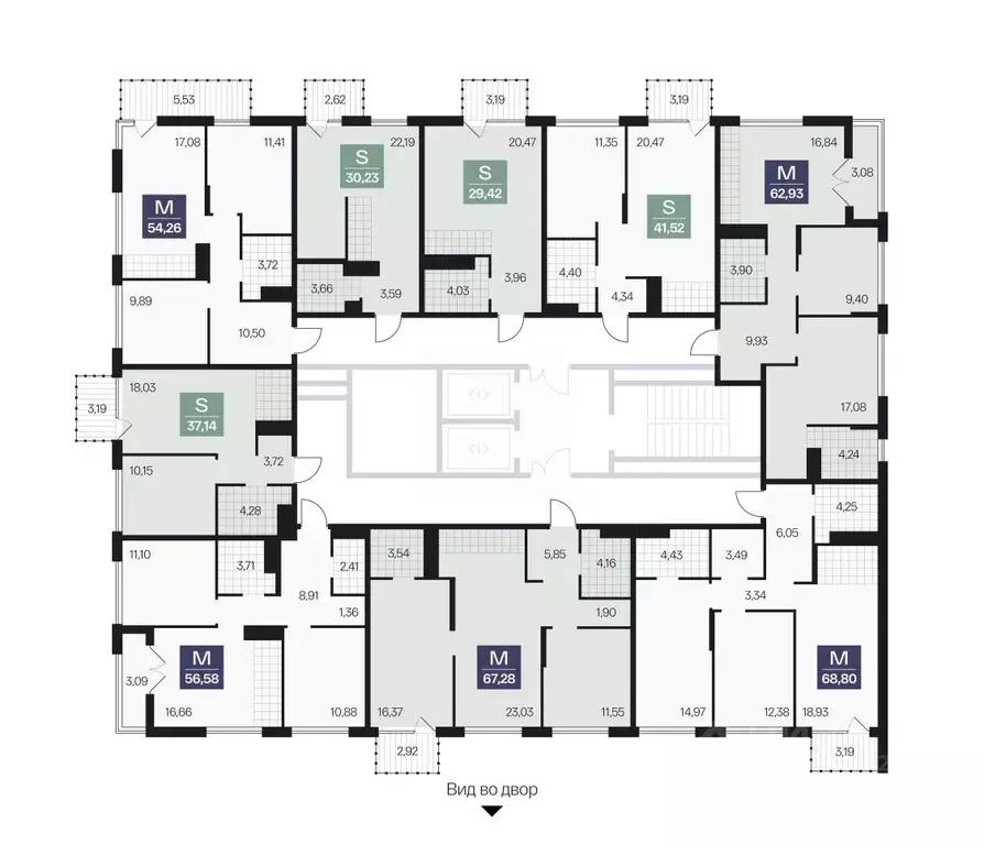 2-к кв. Волгоградская область, Волгоград просп. Имени В.И. Ленина, 59Г ... - Фото 2