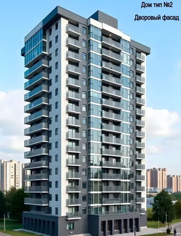 2-к кв. Чеченская республика, Грозный просп. Мохаммеда Али, 49/51 ... - Фото 2