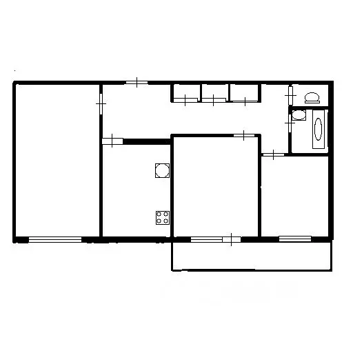 3-к кв. Новосибирская область, Искитим Индустриальный мкр, 32 (62.9 м) - Фото 1