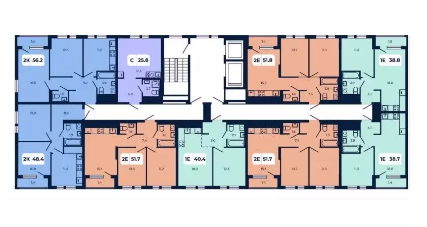 2-к кв. Ростовская область, Ростов-на-Дону Северный мкр, ул. ... - Фото 2