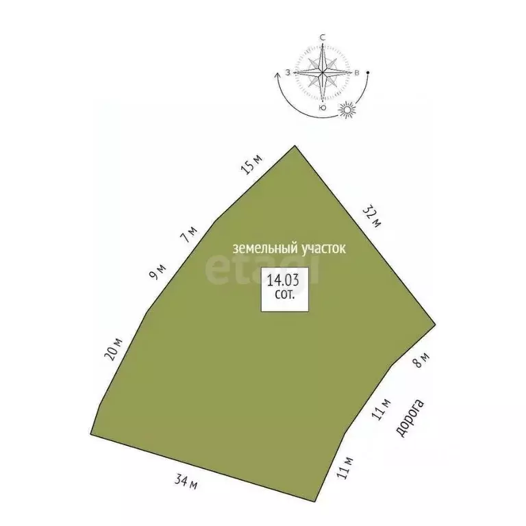 Участок в Калужская область, Калуга городской округ, д. Лихун ул. ... - Фото 2