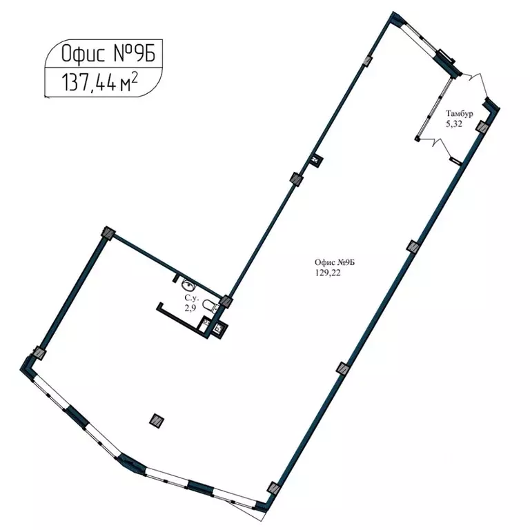 Помещение свободного назначения в Севастополь ул. Летчиков, 10 (135 м) - Фото 1