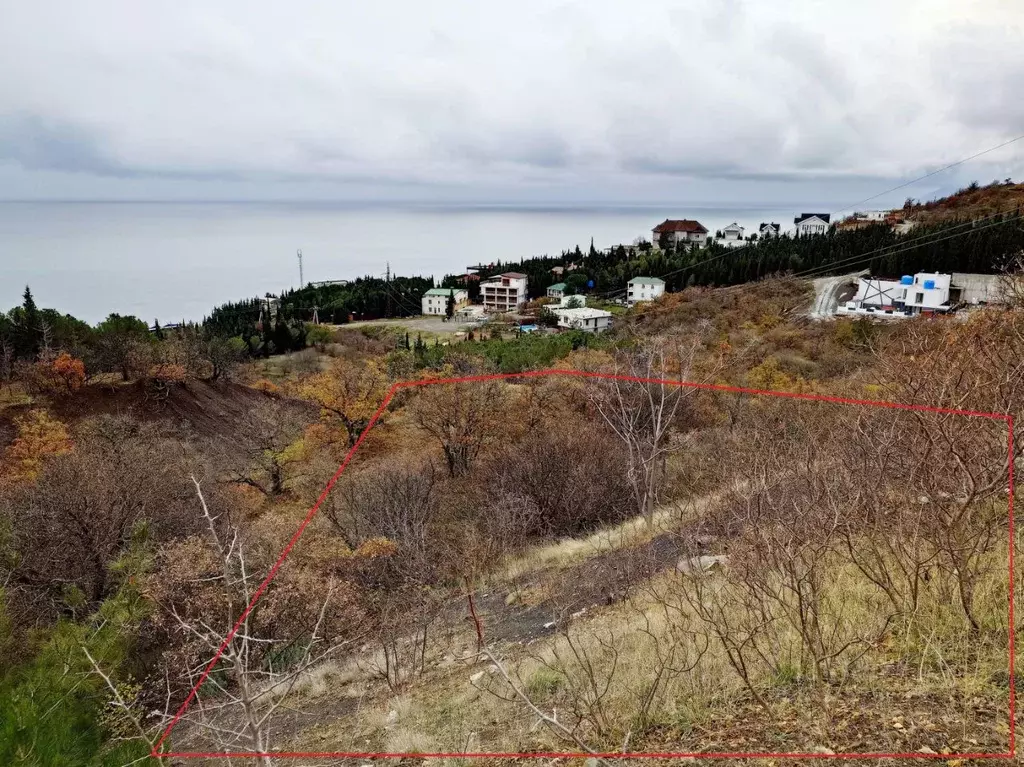 Участок в Крым, Алушта муниципальный округ, пос. Семидворье, ... - Фото 2