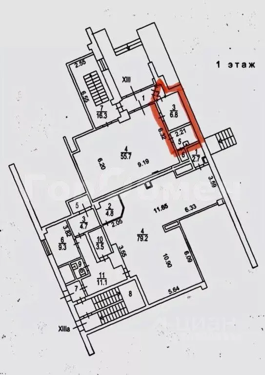 Помещение свободного назначения в Москва Братиславская ул., 12 (12 м) - Фото 1