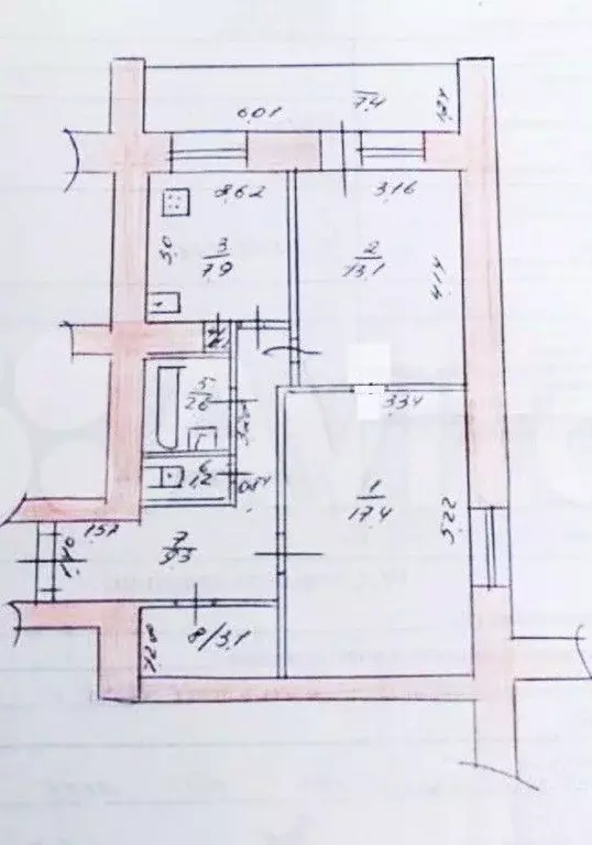 2-к кв. Татарстан, Казань ул. Латышских Стрелков, 25 (58.0 м) - Фото 1