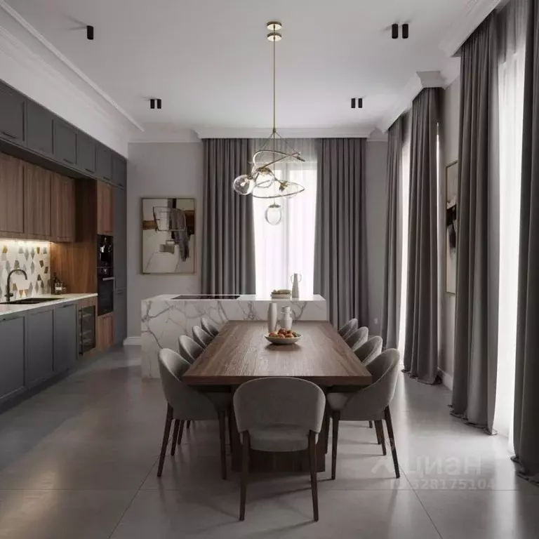 3-к кв. Москва Шелепихинская наб., 34к2 (134.0 м) - Фото 1