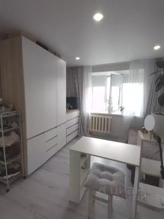 Студия Пермский край, Пермь ул. Попова, 58 (18.6 м) - Фото 2