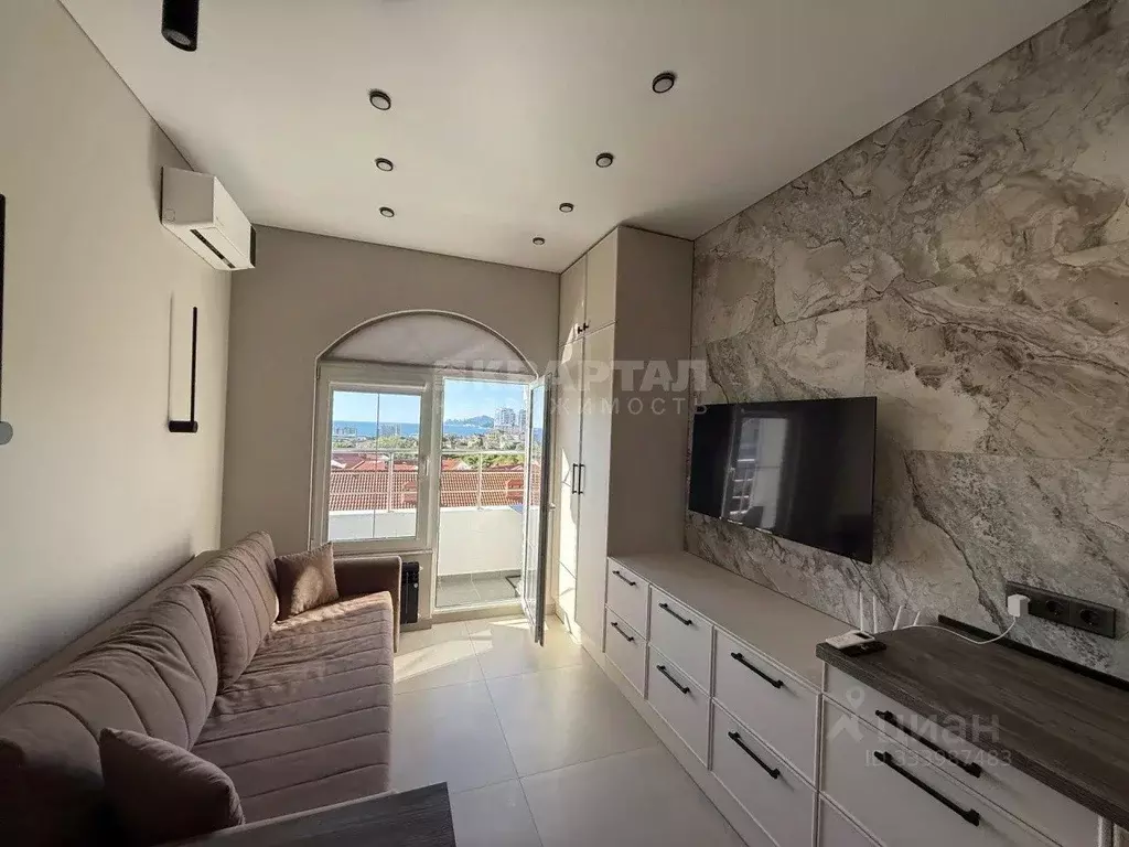 Студия Краснодарский край, Сочи Адлер жилрайон, ул. Ленина, 290/7к3 ... - Фото 1