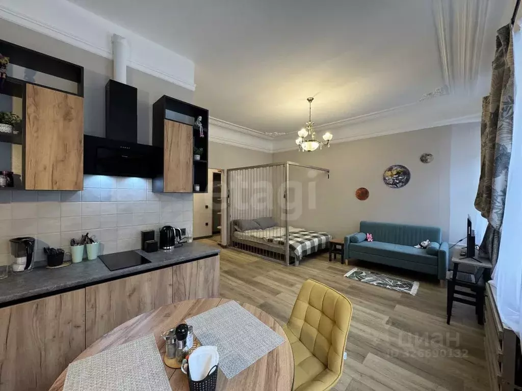 Студия Санкт-Петербург ул. Ватутина, 8/7 (34.0 м) - Фото 1